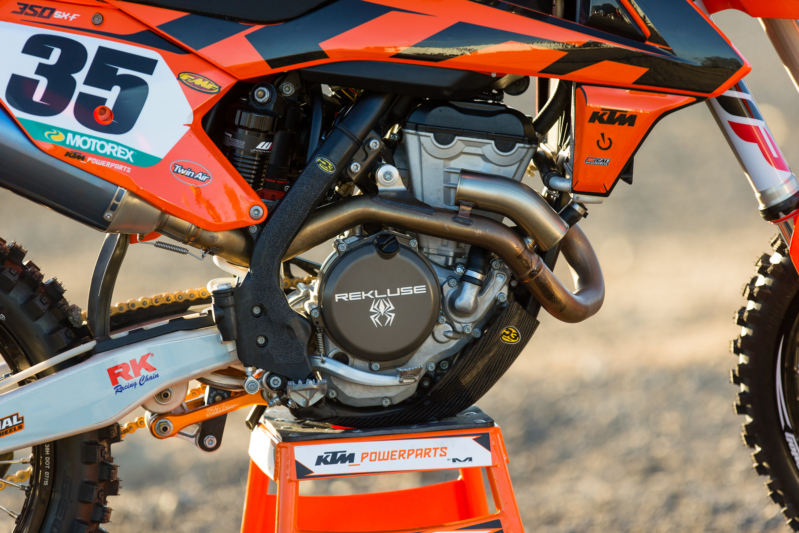 Tested Project 2016 KTM PowerParts 350 SXF Motocross Videos Vital MX