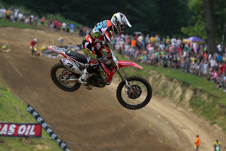 Eli Tomac (GEICO Honda) cleaned up at Millville, sweeping both motos in convincing fashion.
