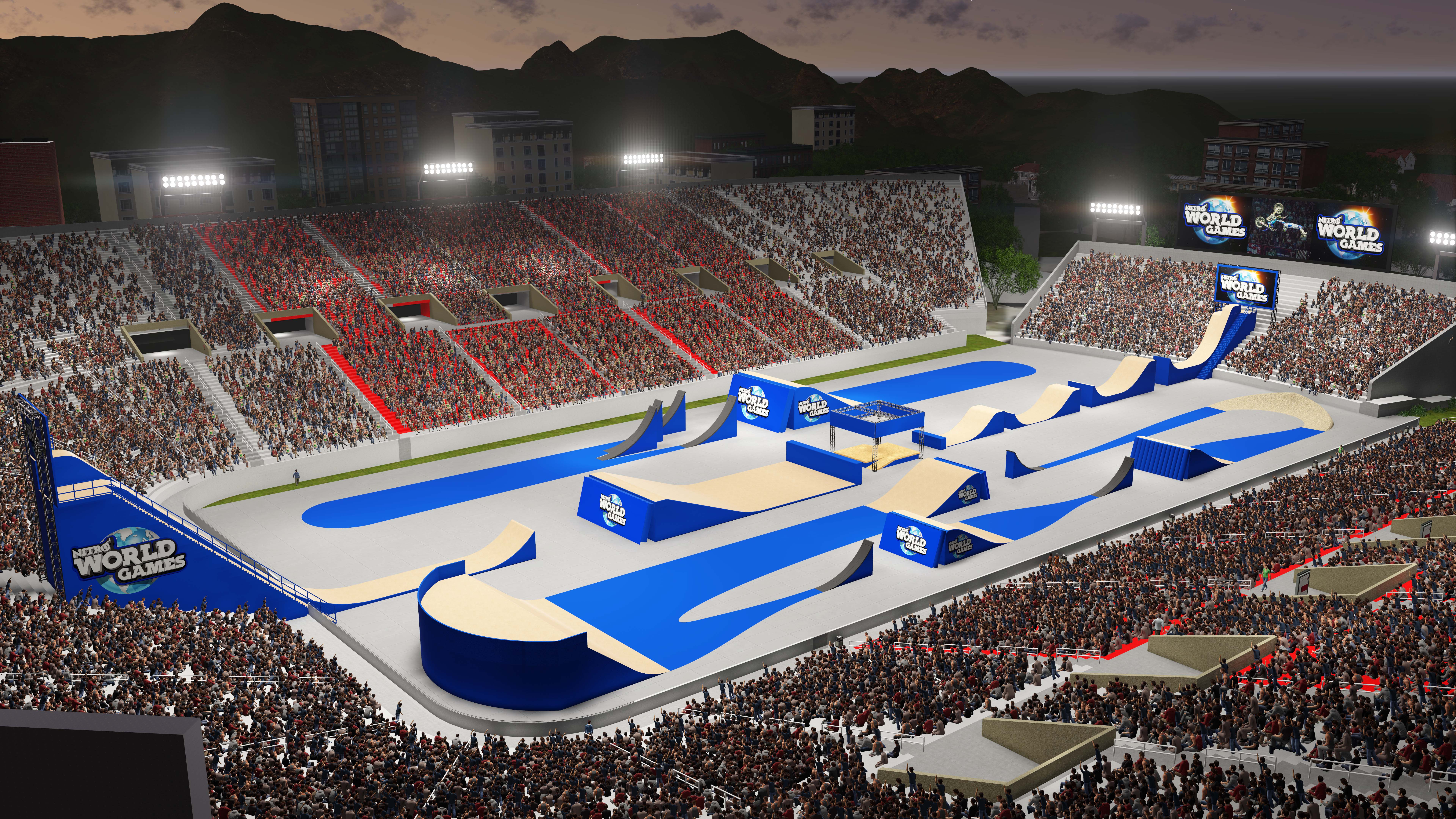 Nitro World Games Event Map Motocross Videos Vital MX