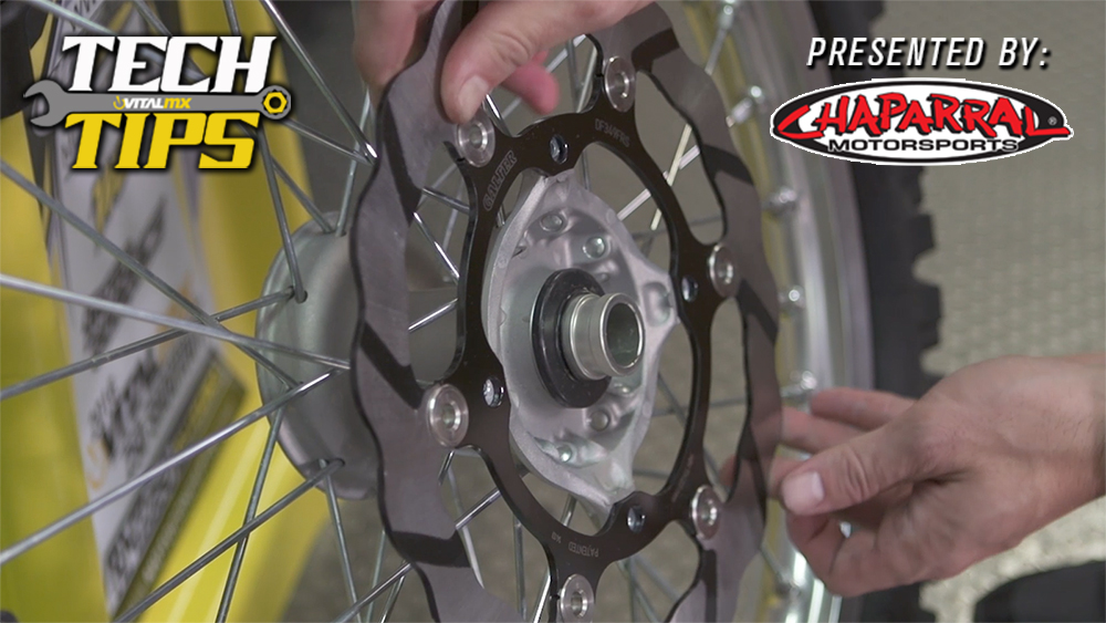 Tech Tips Oversized Brake Rotor Kit Motocross Videos Vital MX