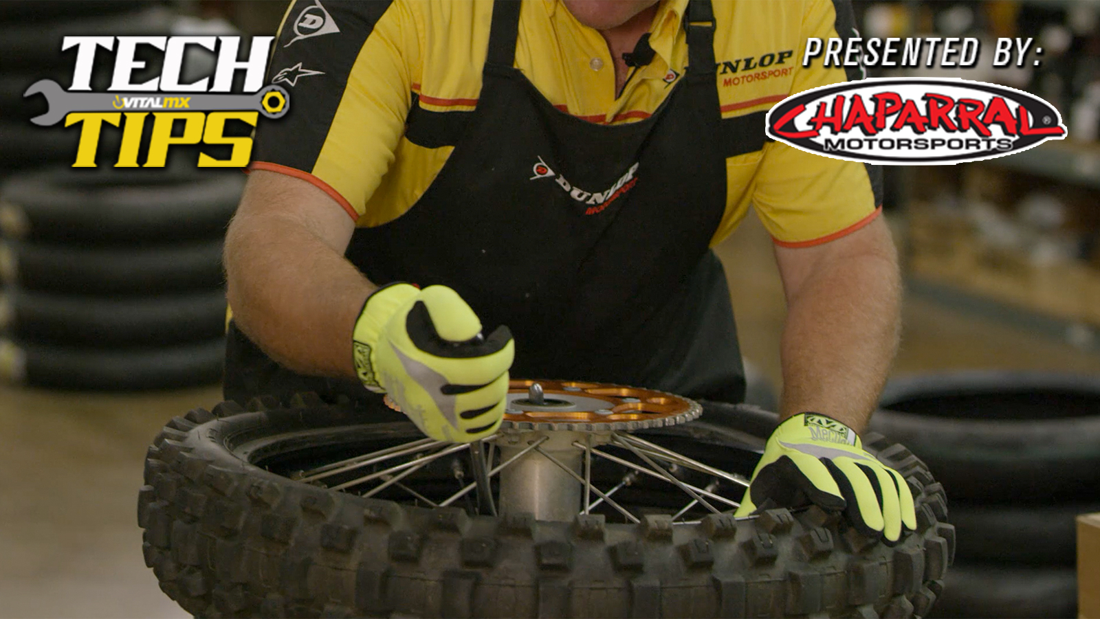 Tech Tips Changing a Motorcycle Tire Motocross Videos Vital MX