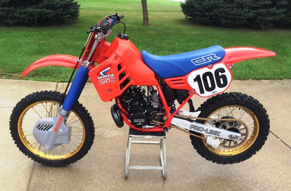 1986 Honda CR250R mxracer106's Bike Check Vital MX