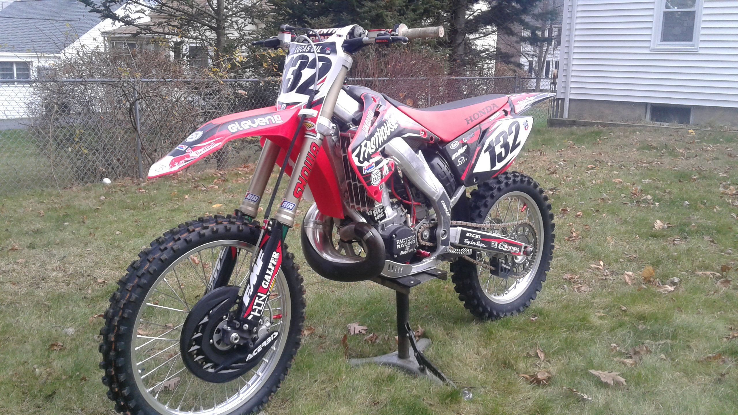 2007 Honda CR250r 132 CR250132