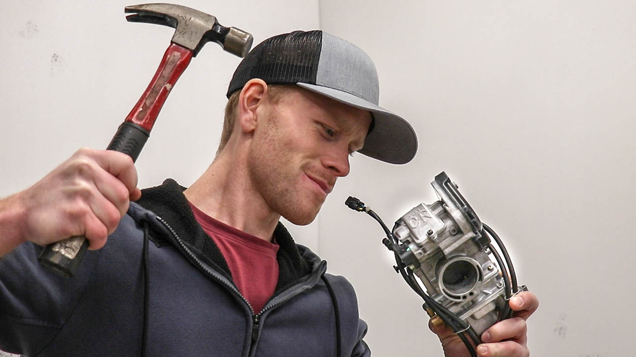 Rebuilding a 4 Stroke Carburetor Cameron Niemela Motocross Videos