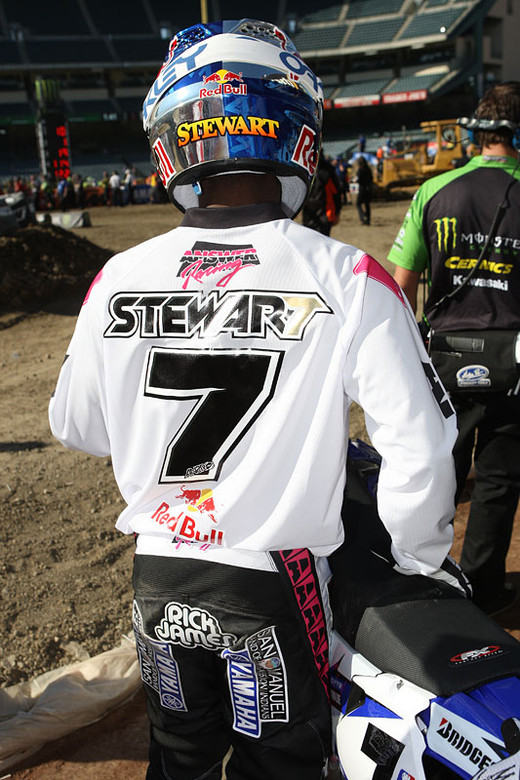 James Stewart Vital MX Pit Bits Anaheim 2 2009 Motocross Pictures