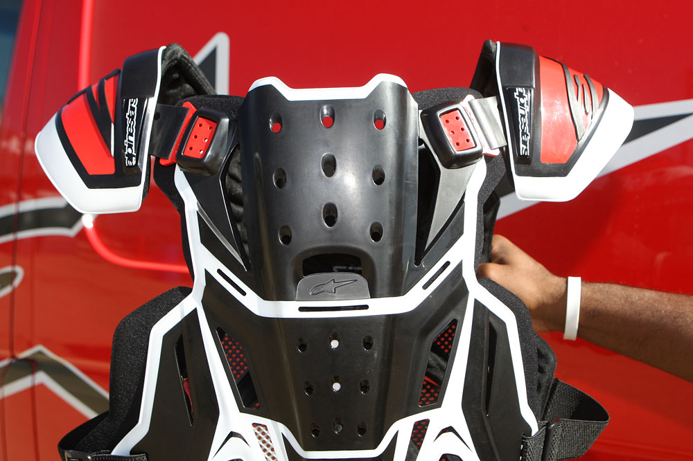 Alpinestars A10 Alpinestars A6 and A10 Protectors Motocross