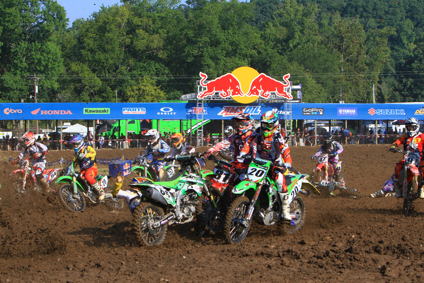 Crash Day Red Bull Ama Amateur National Motocross