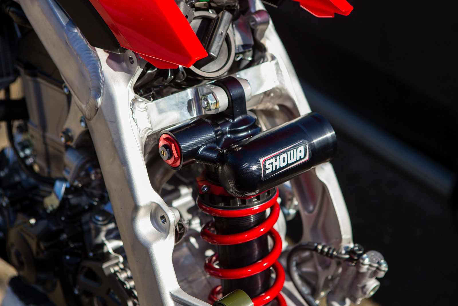 Showa Works Shock Vital MX Pit Bits San Diego Motocross Pictures