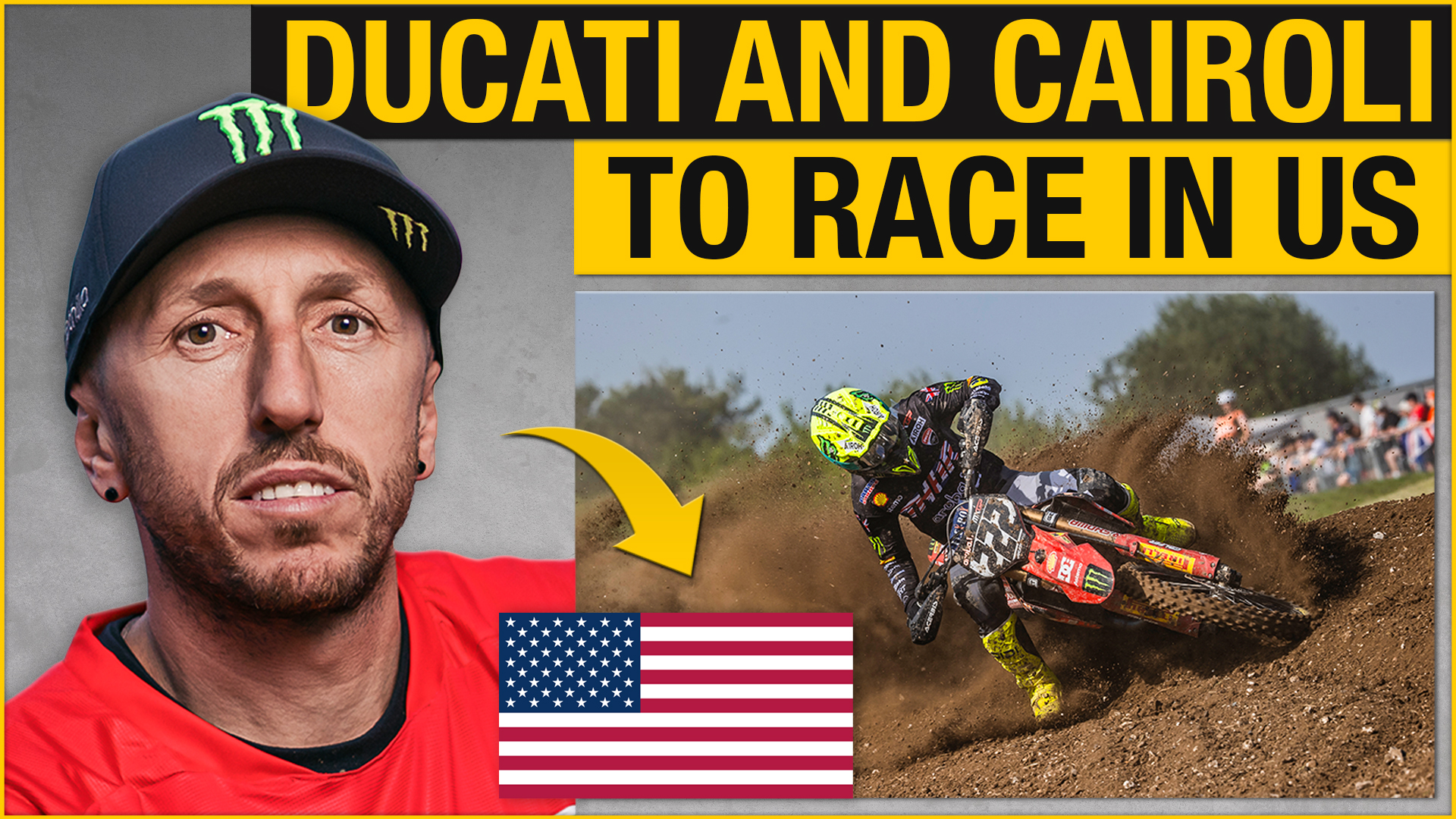 Ducati and Antonio Cairoli Confirm 2025 Pro Motocross Debut