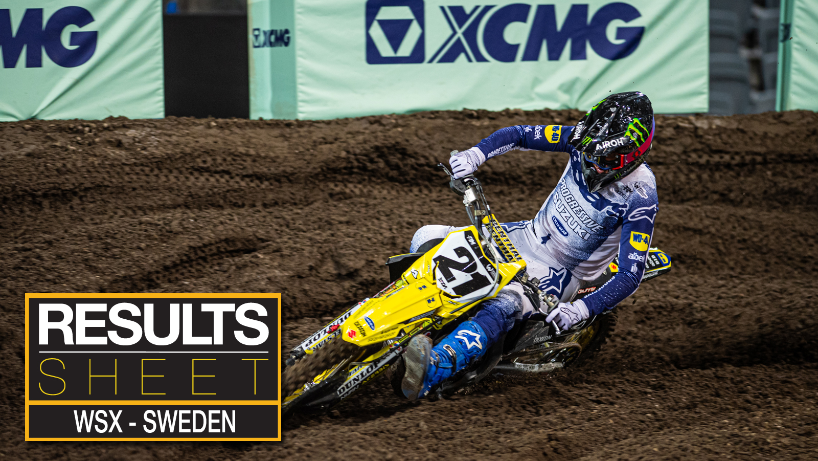 Results Sheet | 2025 World Supercross - Sweden - Round Four