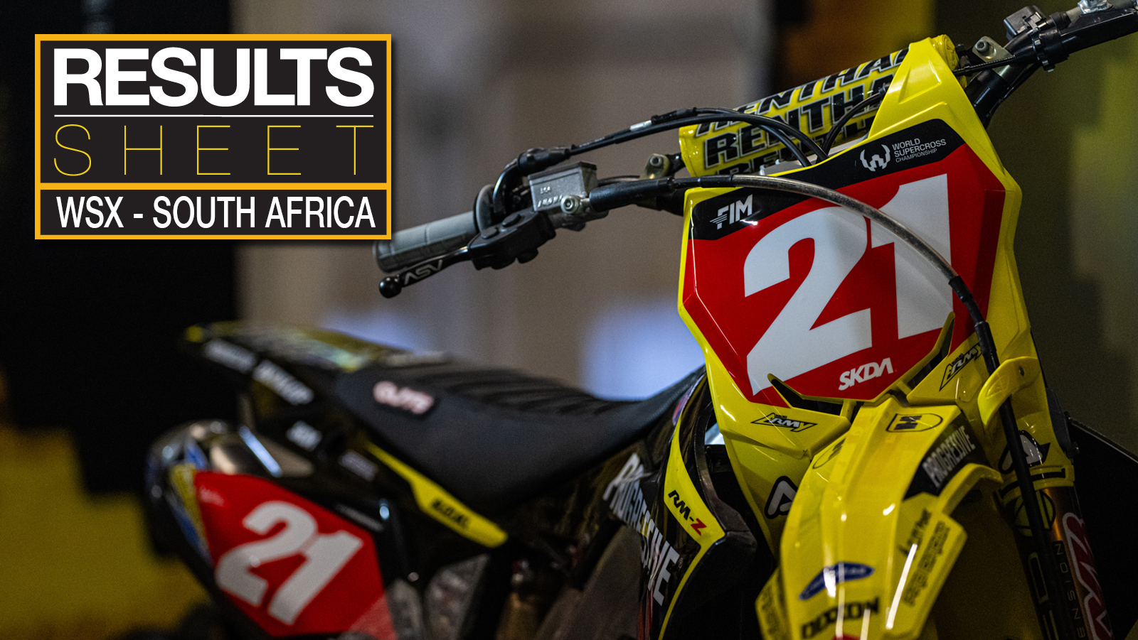 Results Sheet | 2025 World Supercross - South Africa - Round Five