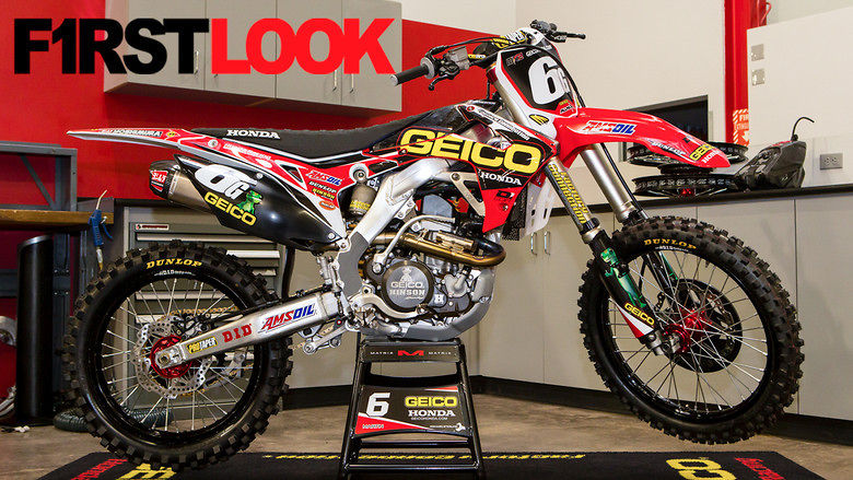 First Look: Jeremy Martin's Geico Honda CRF250R - Motocross Feature Stories - Vital MX First Look: Jeremy Martin's Geico Honda CRF250R - Motocross Feature Stories - Vital MX
