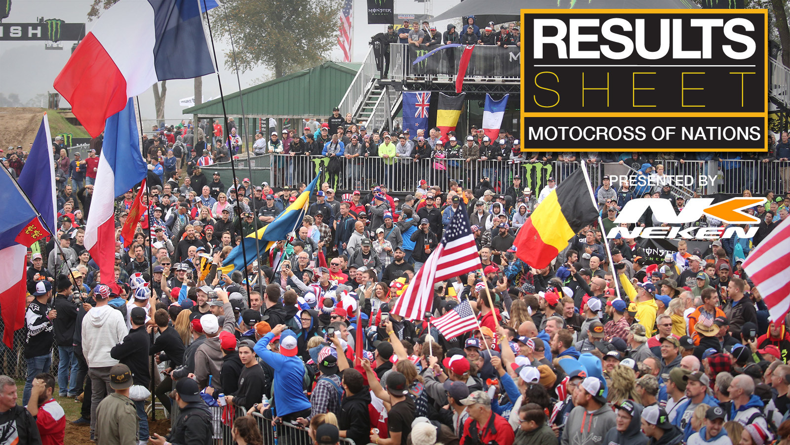 Results Sheet: 2018 Motocross of Nations