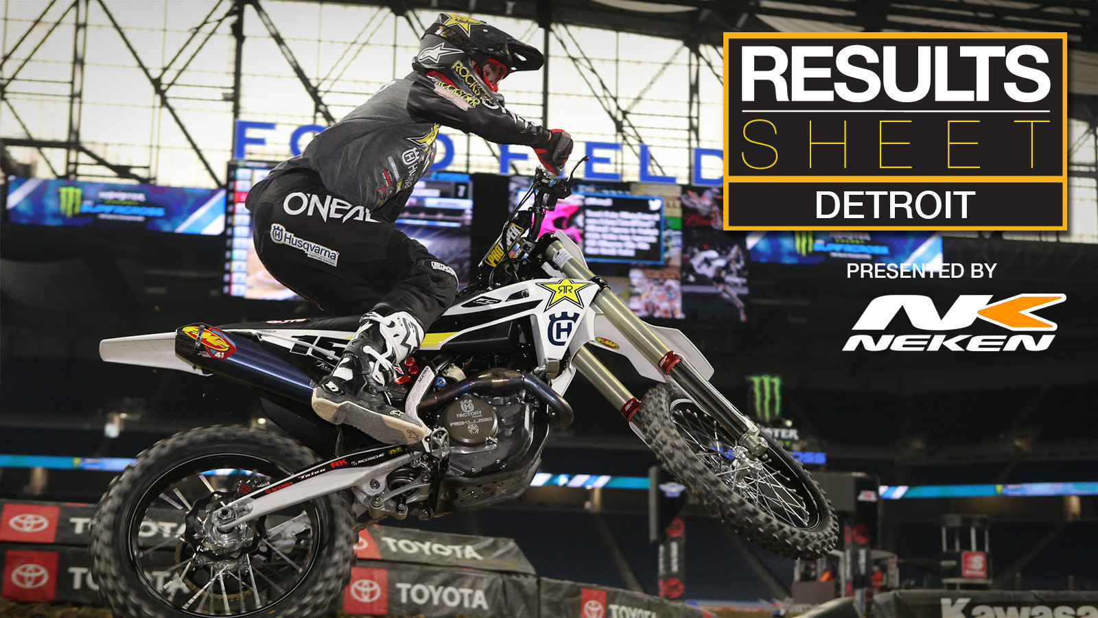 Results Sheet: 2019 Detroit Supercross