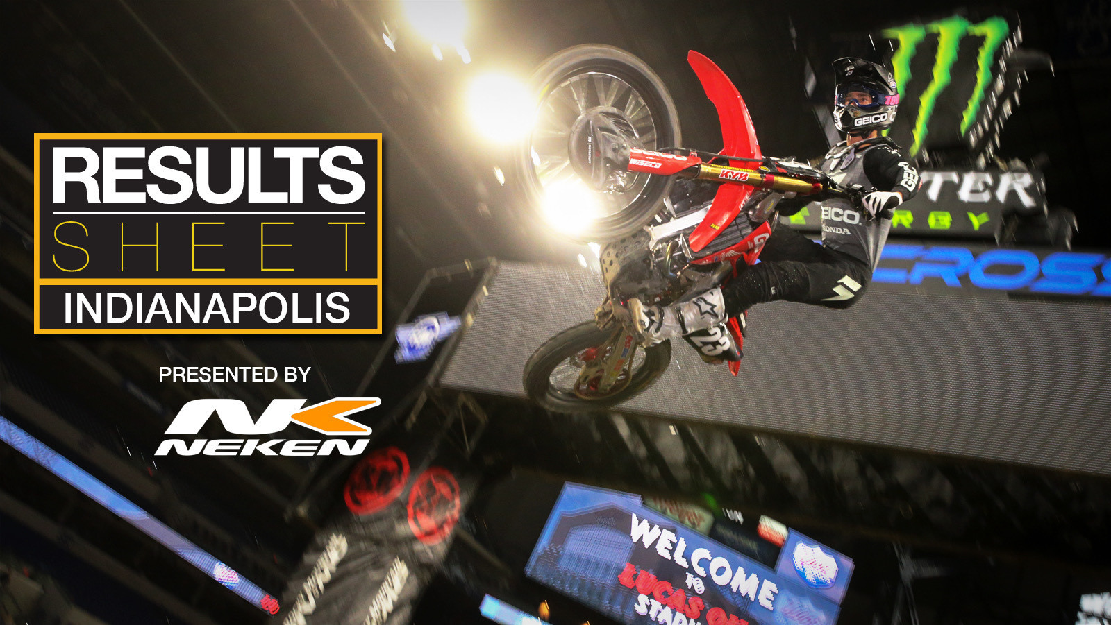 Results Sheet: 2019 Indianapolis Supercross