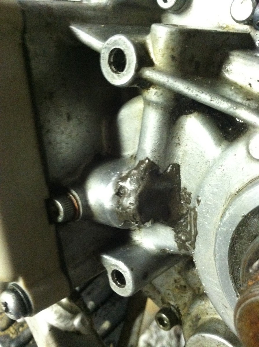 YZ250 Crankcase fix Tech Help/Race Shop Motocross Forums / Message