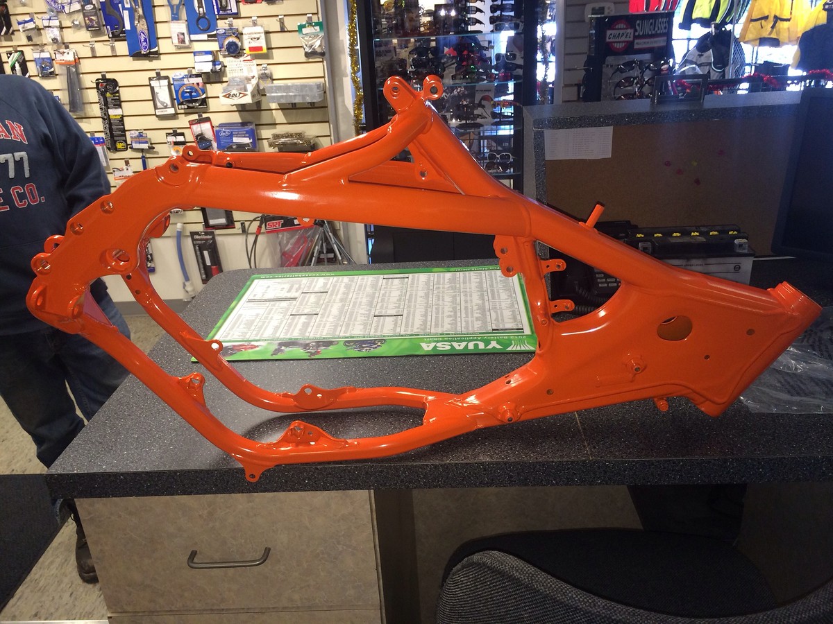 ktm dirt bike frame