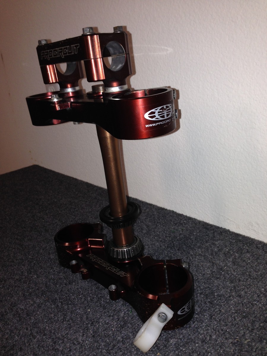 Pro Circuit Showa A Kit Triple Clamps, 2009-2012 KX250F - For Sale