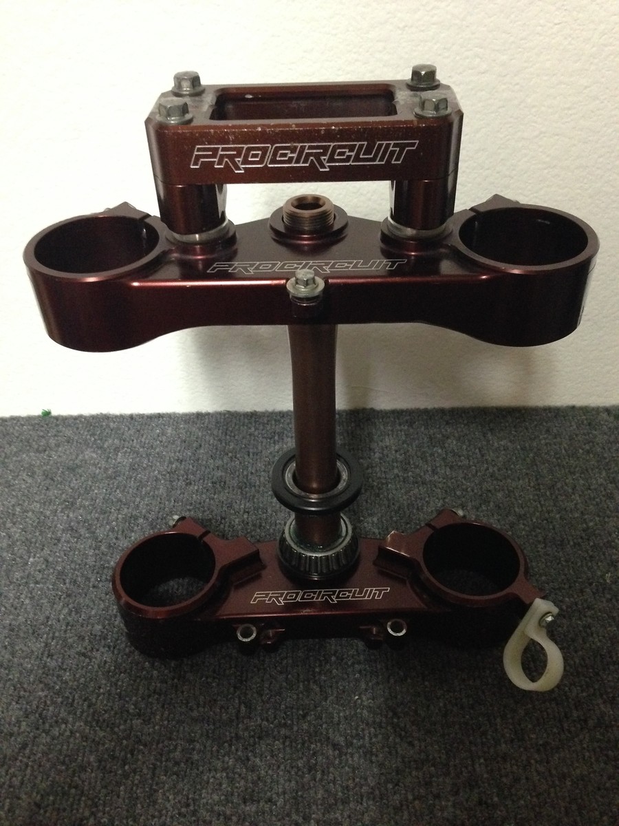 Pro Circuit Showa A Kit Triple Clamps, 2009-2012 KX250F - For Sale