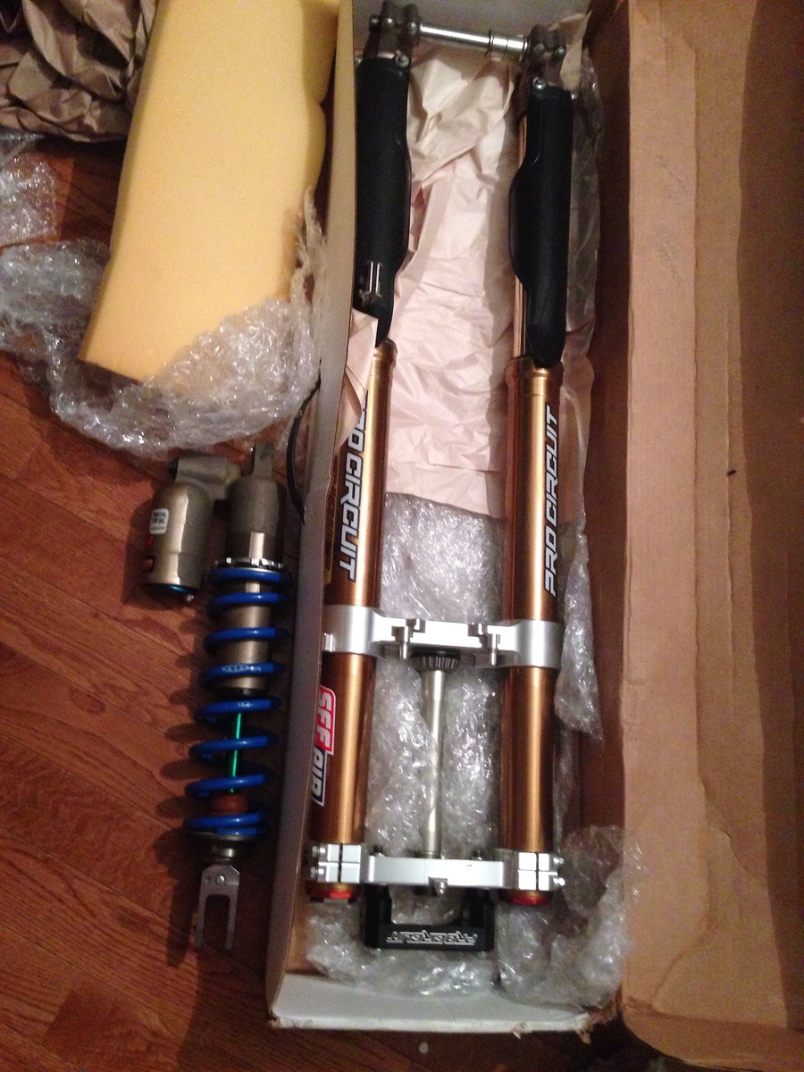 Pro Circuit Showa SFF AIR Akit Works Suspension for Kxf Tech Help