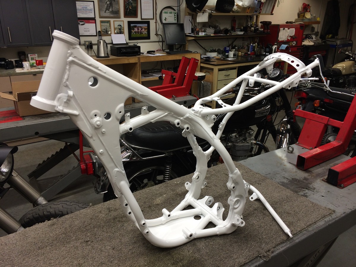 yamaha yz250 frame