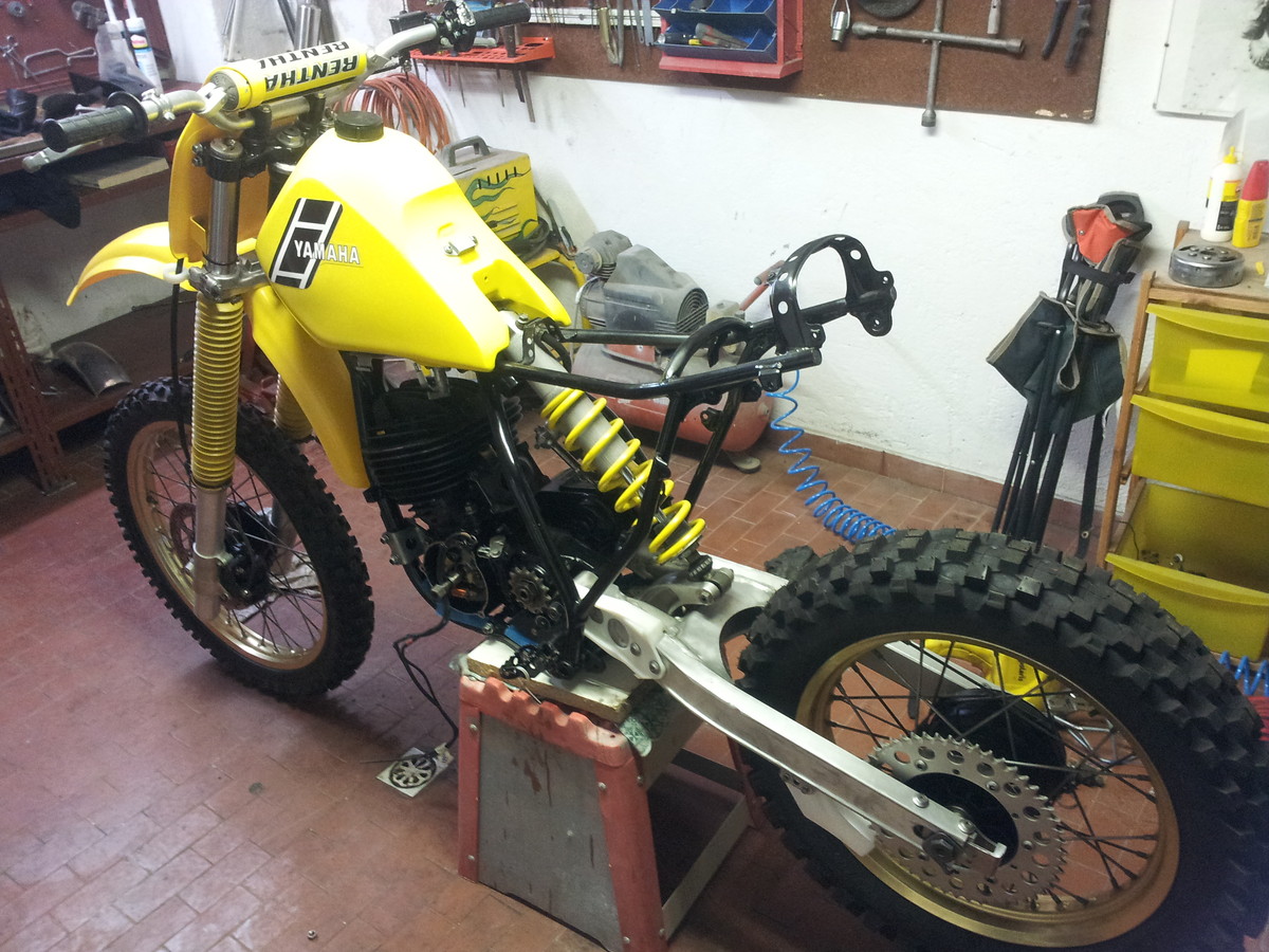 YAMAHA YZ 490 1985 fully restored - Old School Moto - Motocross Forums ...