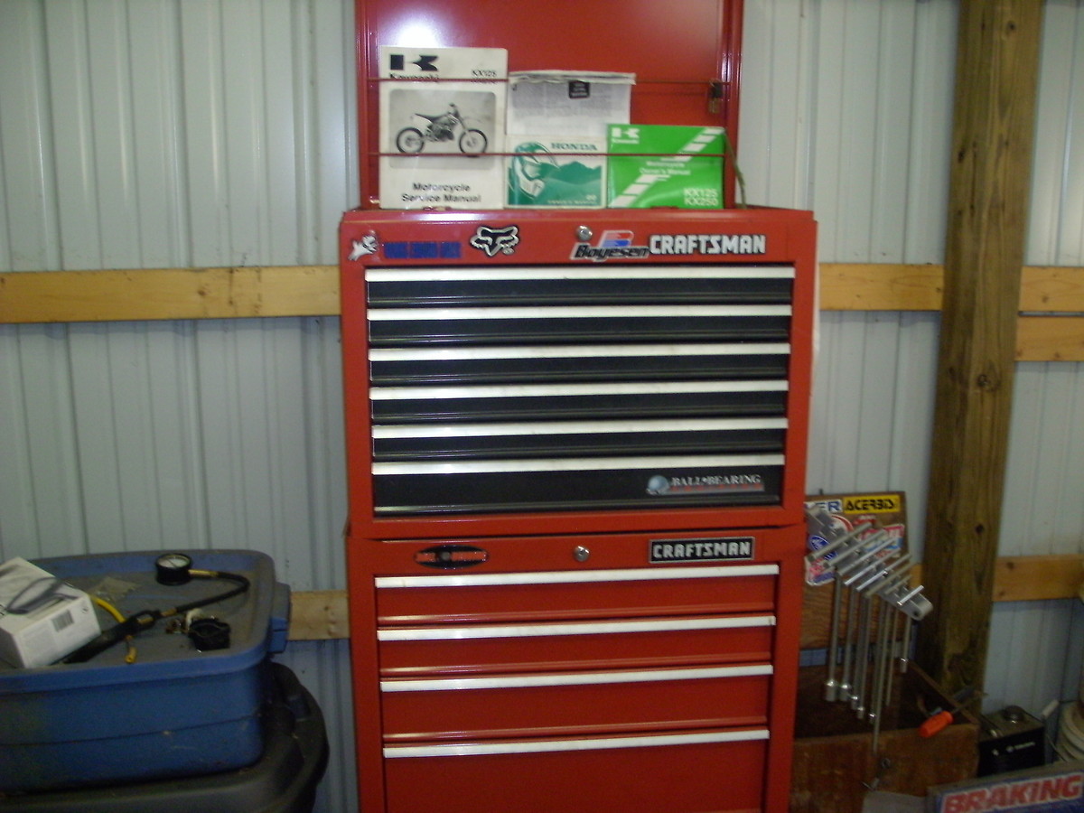 tool boxes Tech Help/Race Shop Motocross Forums / Message Boards
