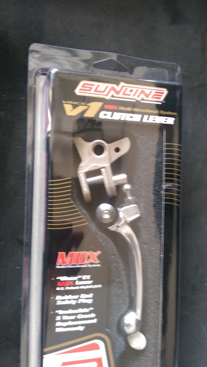 KTM breakaway Clutch Lever Sunline V1 MDX Clutch Lever for KTM Silver