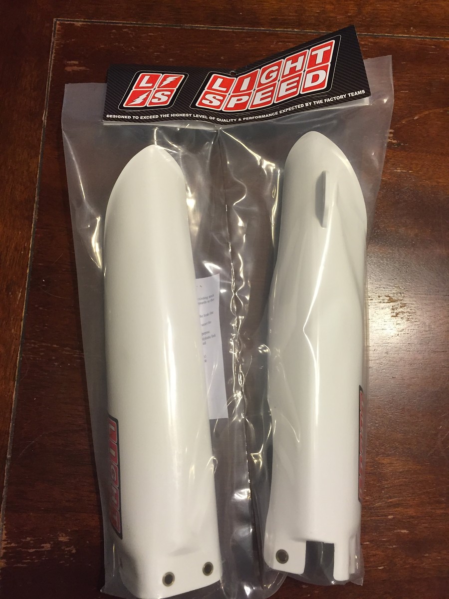 Lightspeed Fork Guards '96'04 For CR Style Brake Routing For Sale