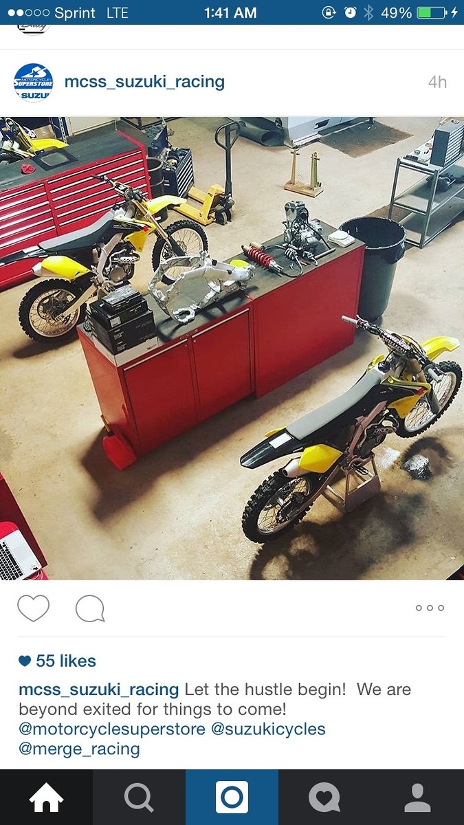 Albertson Enterprises Announces Motorcycle Superstore/Suzuki Racing