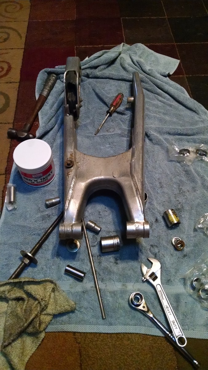 Build my own swing arm bearing removal/installer Tech Help/Race Shop Motocross Forums