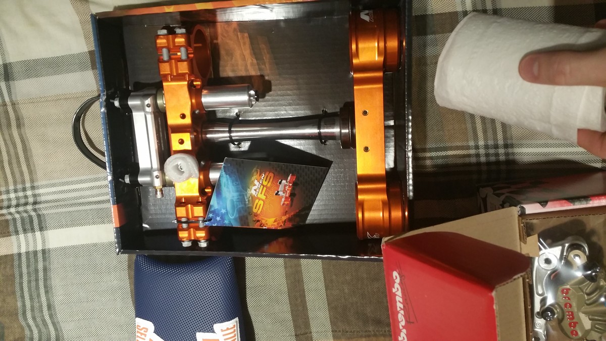 2016 Black cone valve forks and Trax shock Tech Help/Race Shop