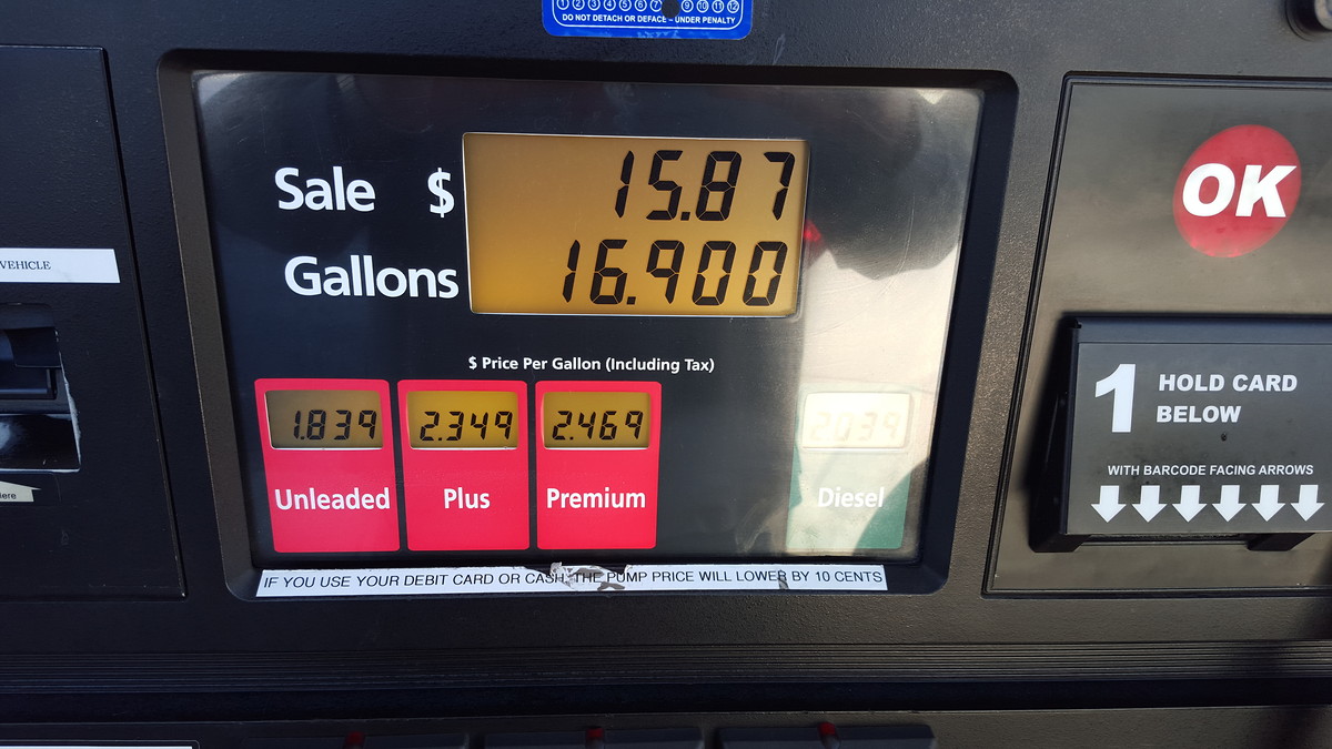 Gas fill up in Cle Elum WA this afternoon NonMoto Motocross Forums