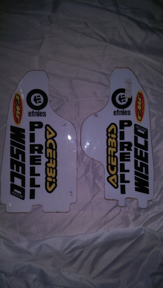 Need help identifying fork guard decals Tech Help/Race Shop