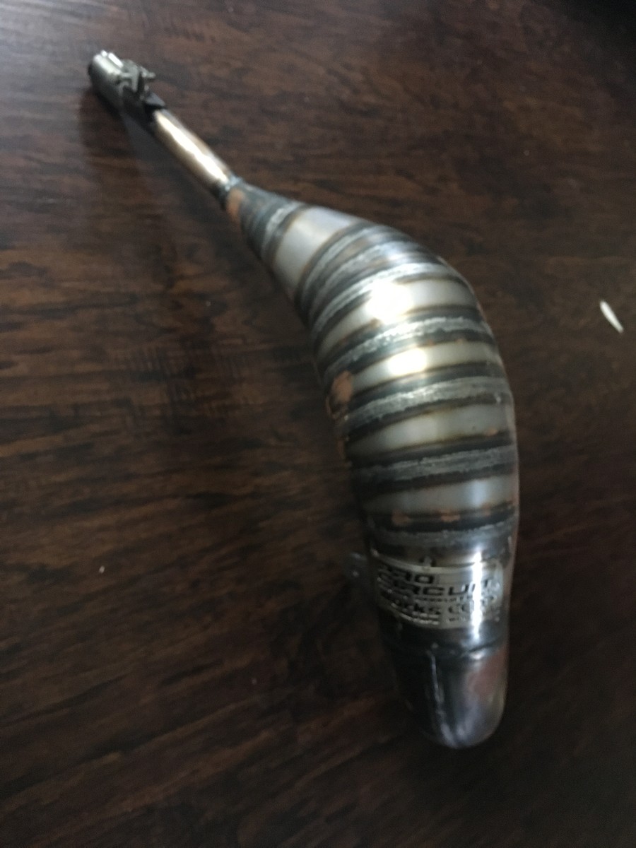 Cr125 pro circuit cone pipe carbon silencer. - For Sale/Bazaar