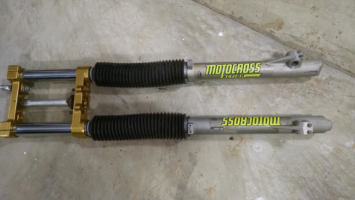 Help ID these forks !! Old School Moto Motocross Forums / Message