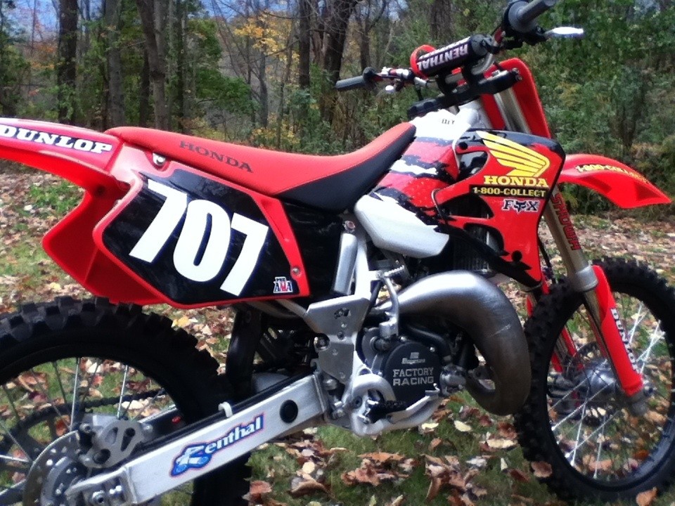 1995 Honda CR125 build. Bike Builds Motocross Forums / Message