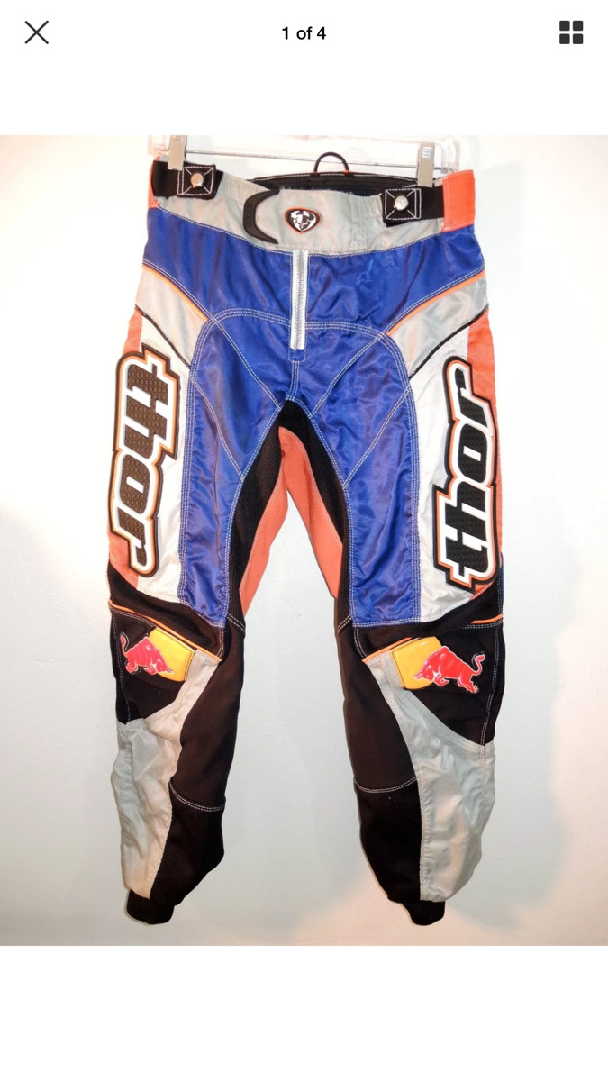 Super rare Brock Sellards KTM RedBull Thor pants For Sale/Bazaar