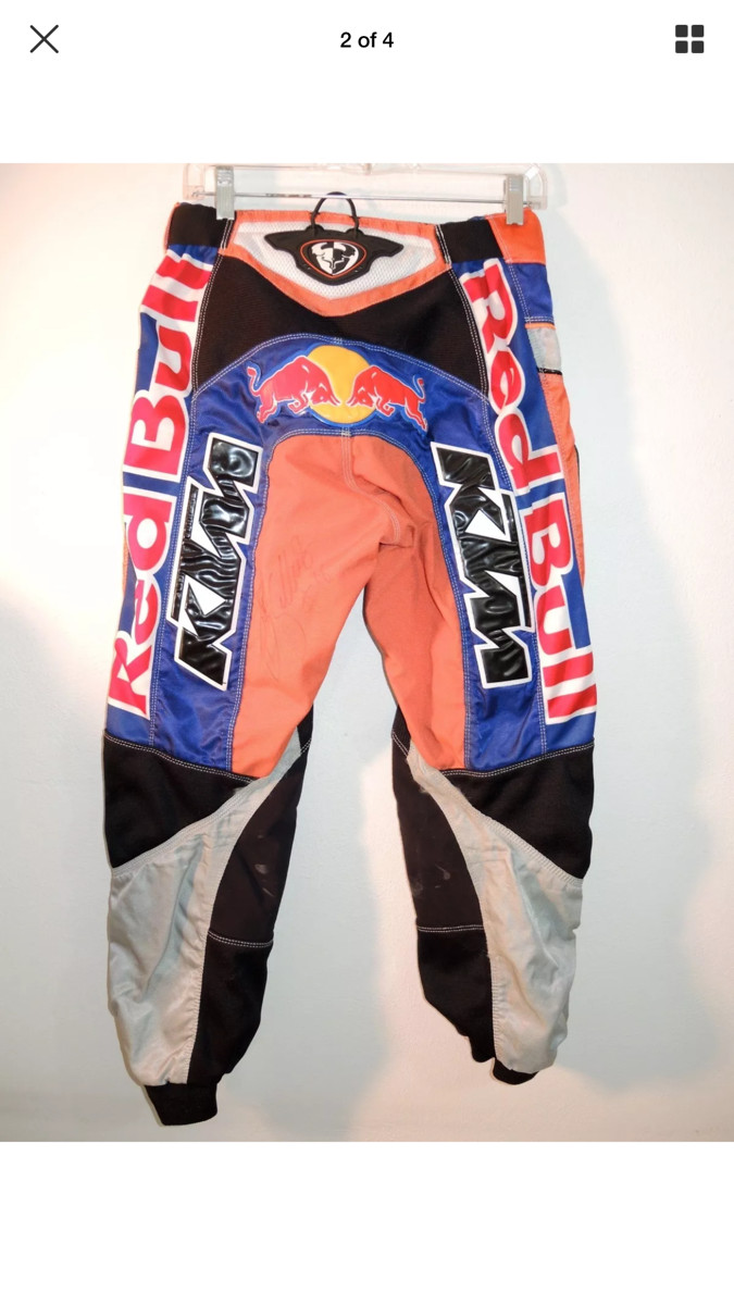 Super rare Brock Sellards KTM RedBull Thor pants For Sale/Bazaar