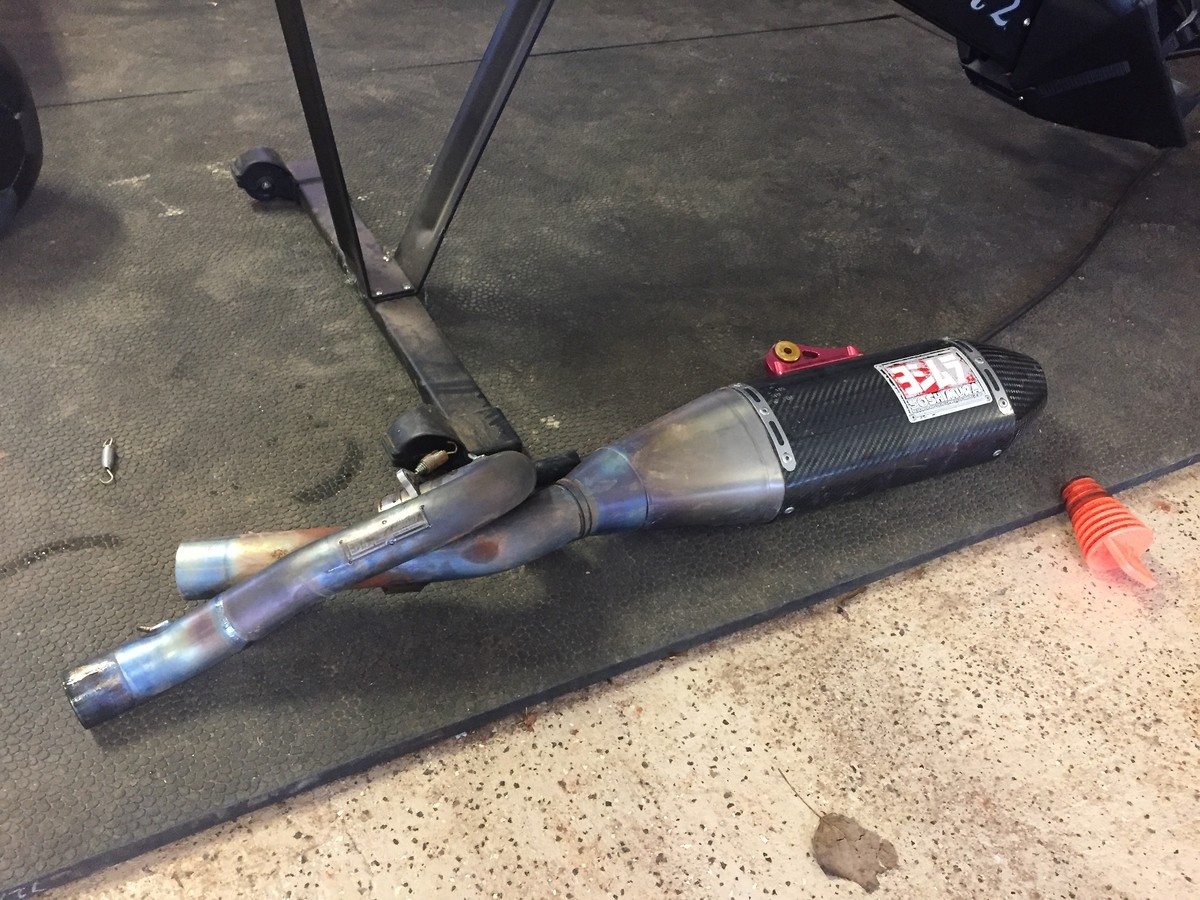 Kx450f yosh exhaust For Sale/Bazaar Motocross Forums / Message