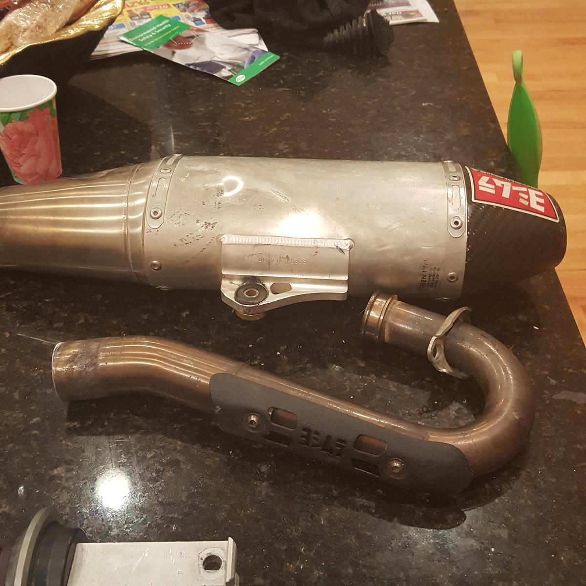 kx250f exhaust