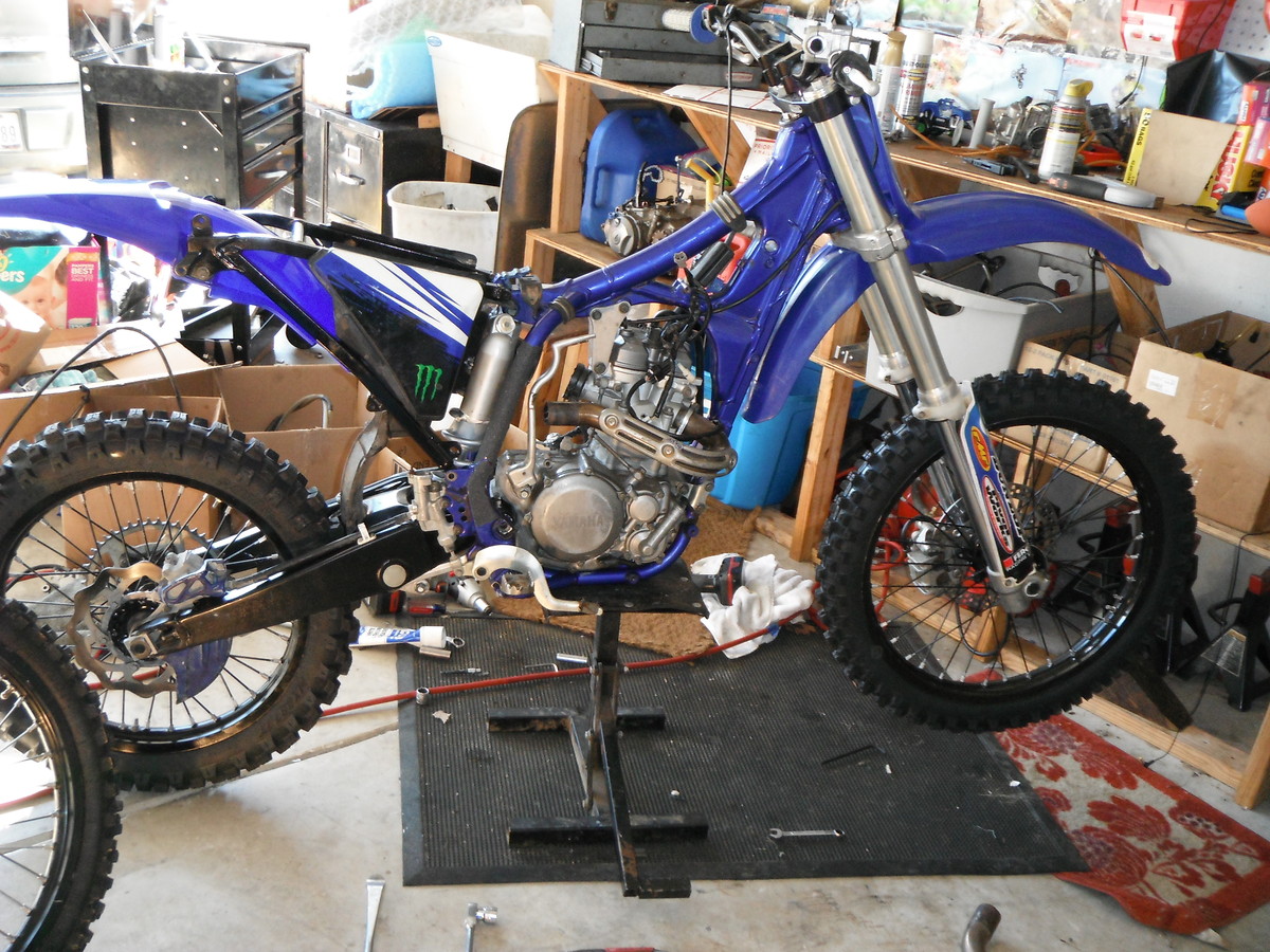 2003 Yamaha YZ250F Poor Mans Build Bike Builds Motocross Forums