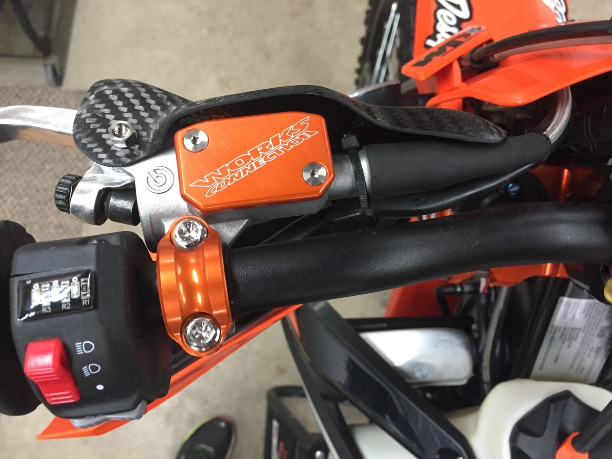 Carbon fiber clutch master cylinder guard KTM For Sale/Bazaar