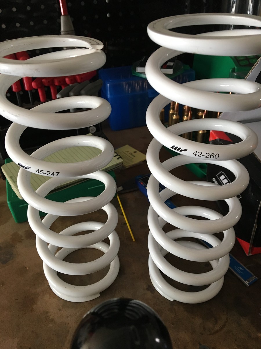 WP Shock Springs For Sale/Bazaar Motocross Forums / Message Boards