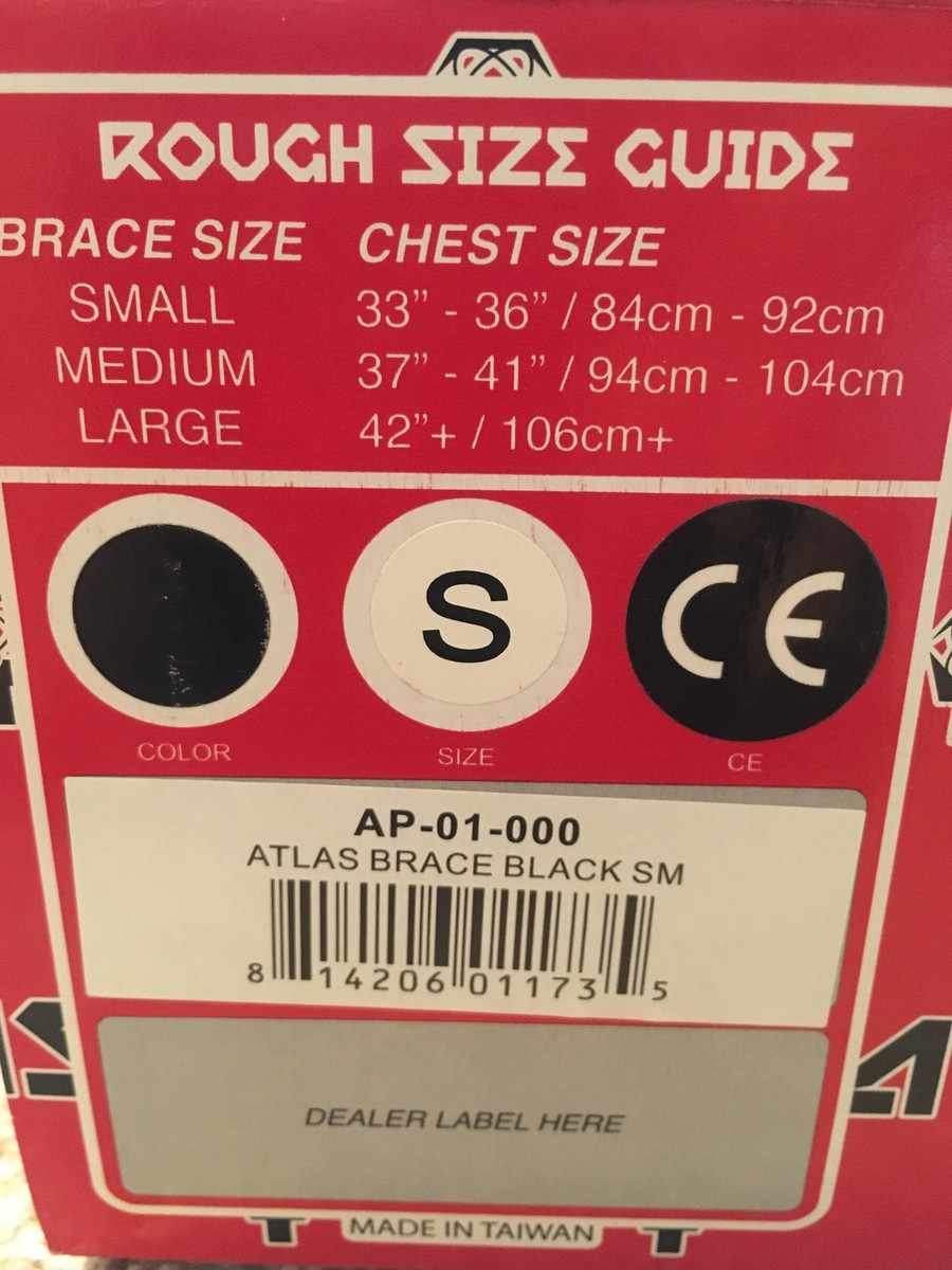 Atlas Neck Brace Size S For Sale/Bazaar Motocross Forums / Message