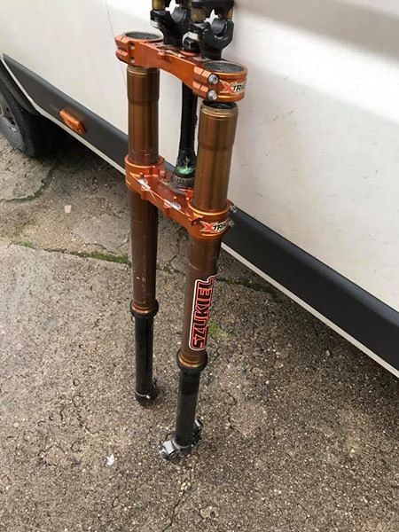 Who Takes Paypal >> KYB Factory A-Kit forks X-TRIG Triple Clamps YAMAHA YZ 125 ... Who Takes Paypal >> KYB Factory A-Kit forks X-TRIG Triple Clamps YAMAHA YZ 125 ...