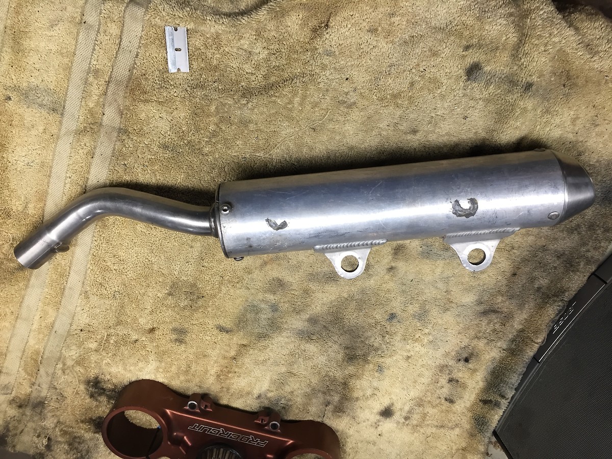 WTB 0507 kx 250 2st spark arrestor For Sale/Bazaar Motocross Forums / Message Boards Vital MX