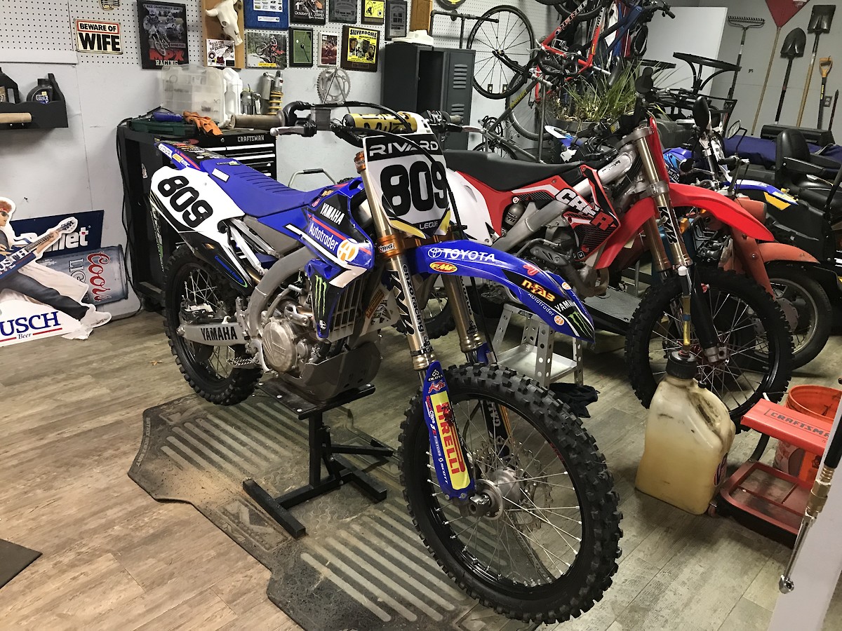 First time home owner mx garage setup MotoRelated Motocross Forums