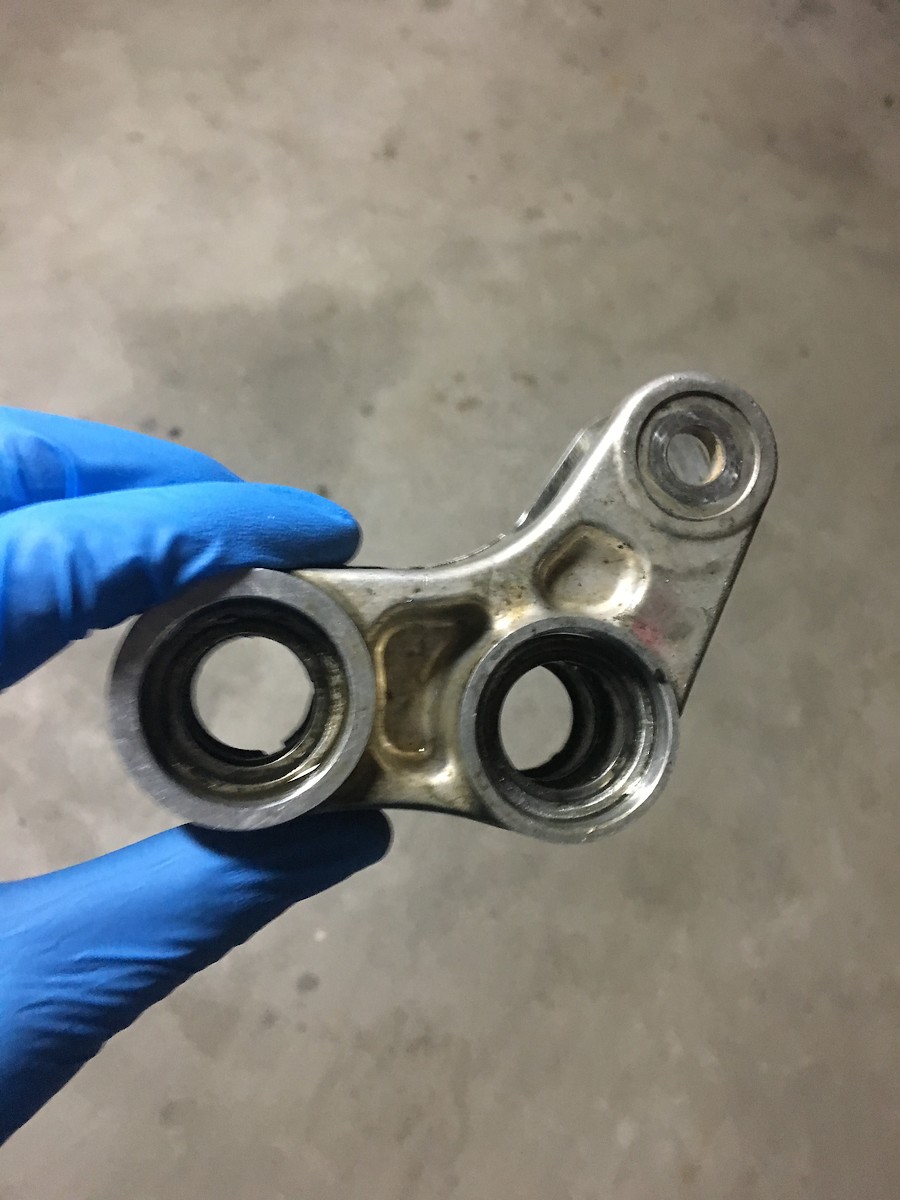 Linkage bearing removal Tech Help/Race Shop Motocross Forums