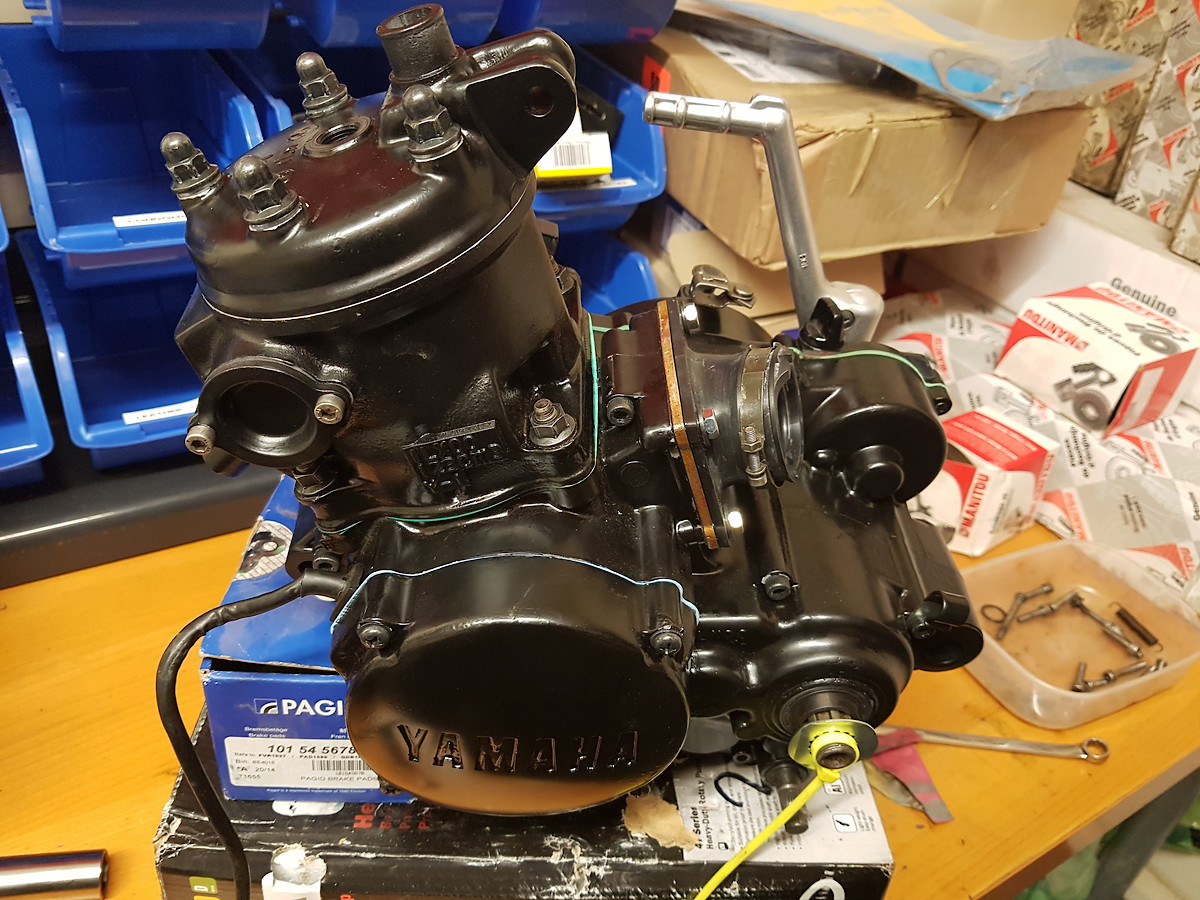 1986 Yamaha yz125 restoration Bike Builds Motocross Forums